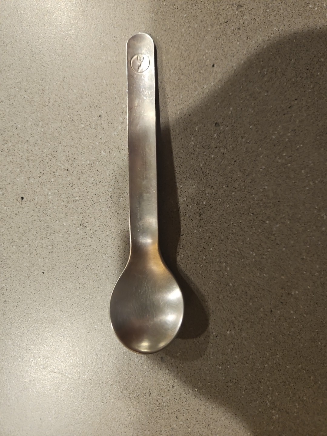 Vintage Lufthansa WMF Wolf Karnagel Design Spoon 90c