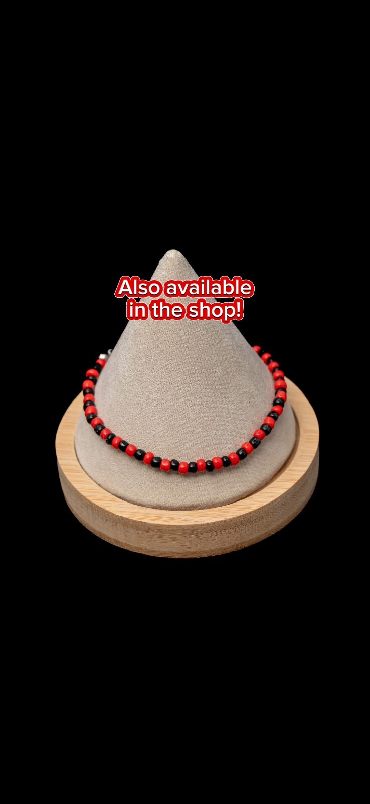 Elegua (# 2) 8 strand Kumihimo beaded Ilde / Pulsera Santeria Lucumi Ifa Yoruba