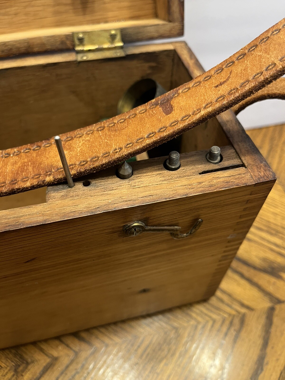 Antique 1924 Kueffel & Esser Co Model 5109 Surveyor Transit W/ Orig Tripod