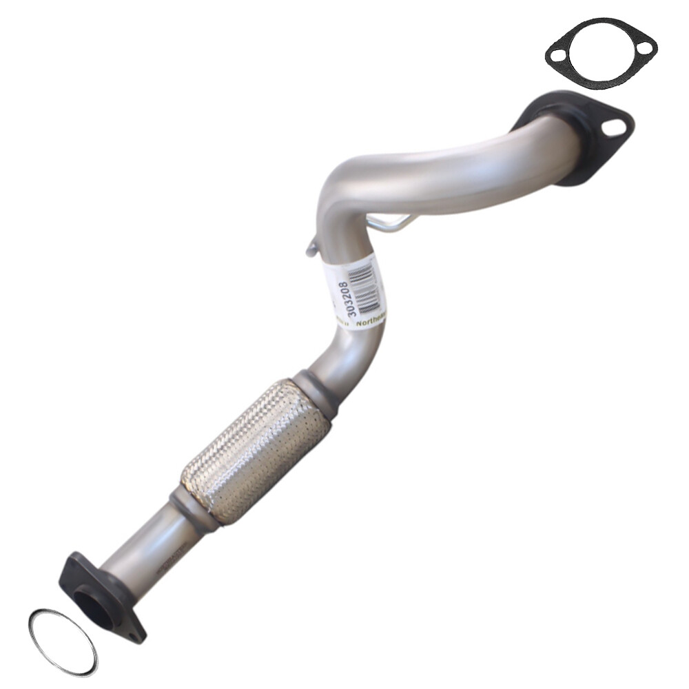 Stainless Steel Direct Fit Exhaust Front Pipe fits: 2014-2019 Nissan Rogue 2.5L