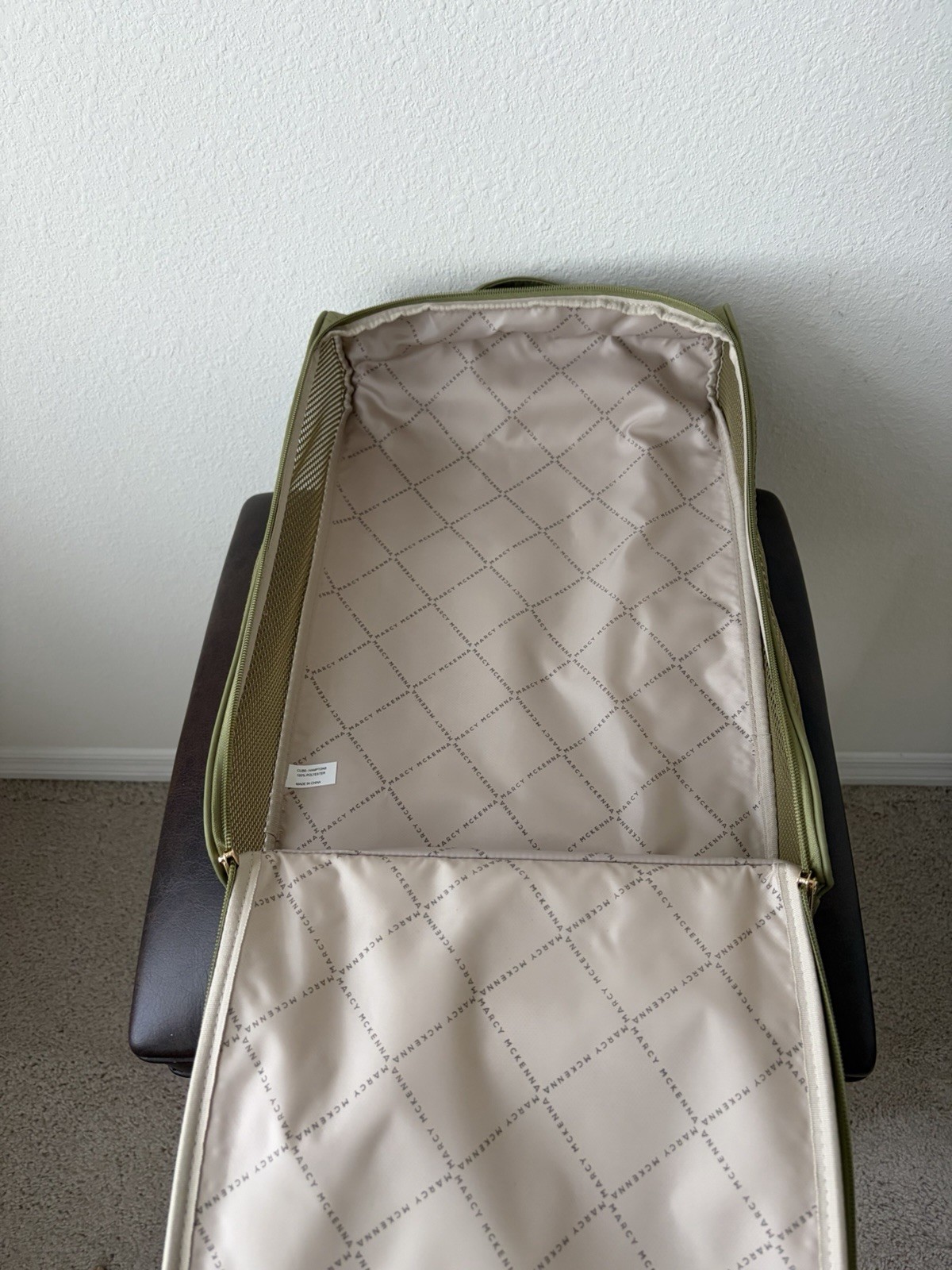 Marcy McKenna Hamptons 5-Piece Set Traveling Packing Cube Sage Green NWT