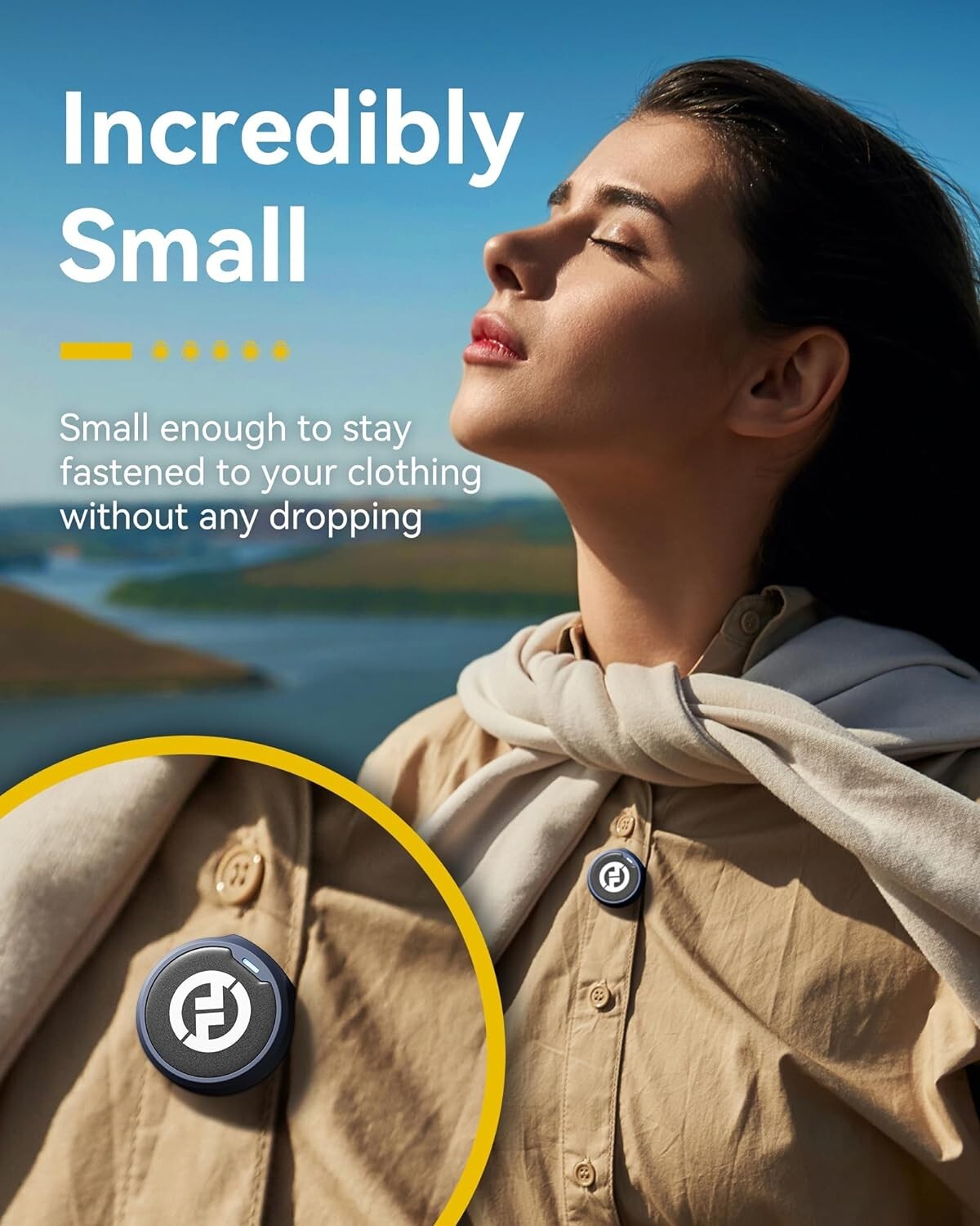 Hollyland Lark M2 Wireless Lavalier Microphone for iPhone 15 & Android, USB C