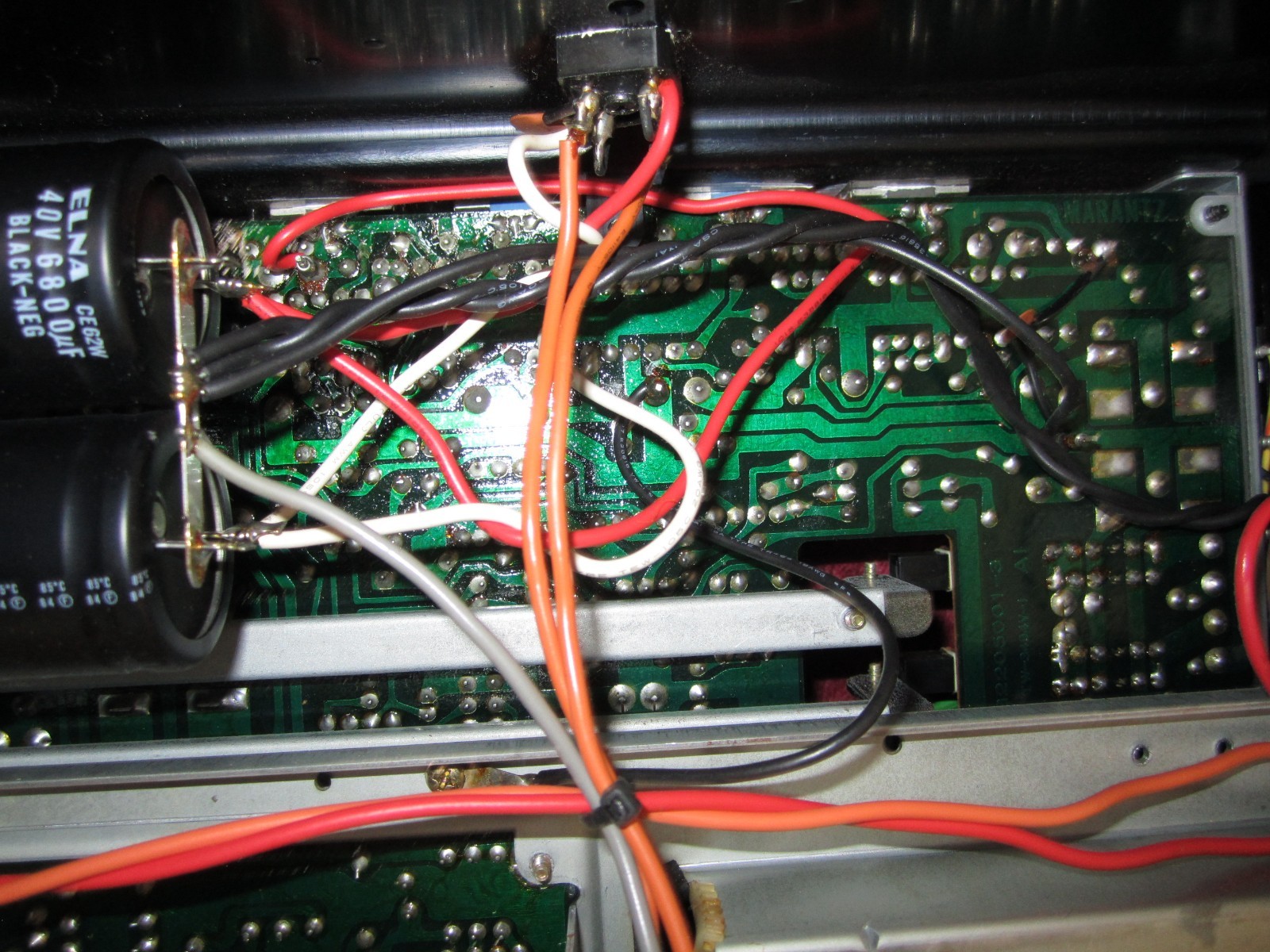 Marantz 2226B Stereo Receiver Cleaned Tested * Amp Works Fine, AM/FM Not working