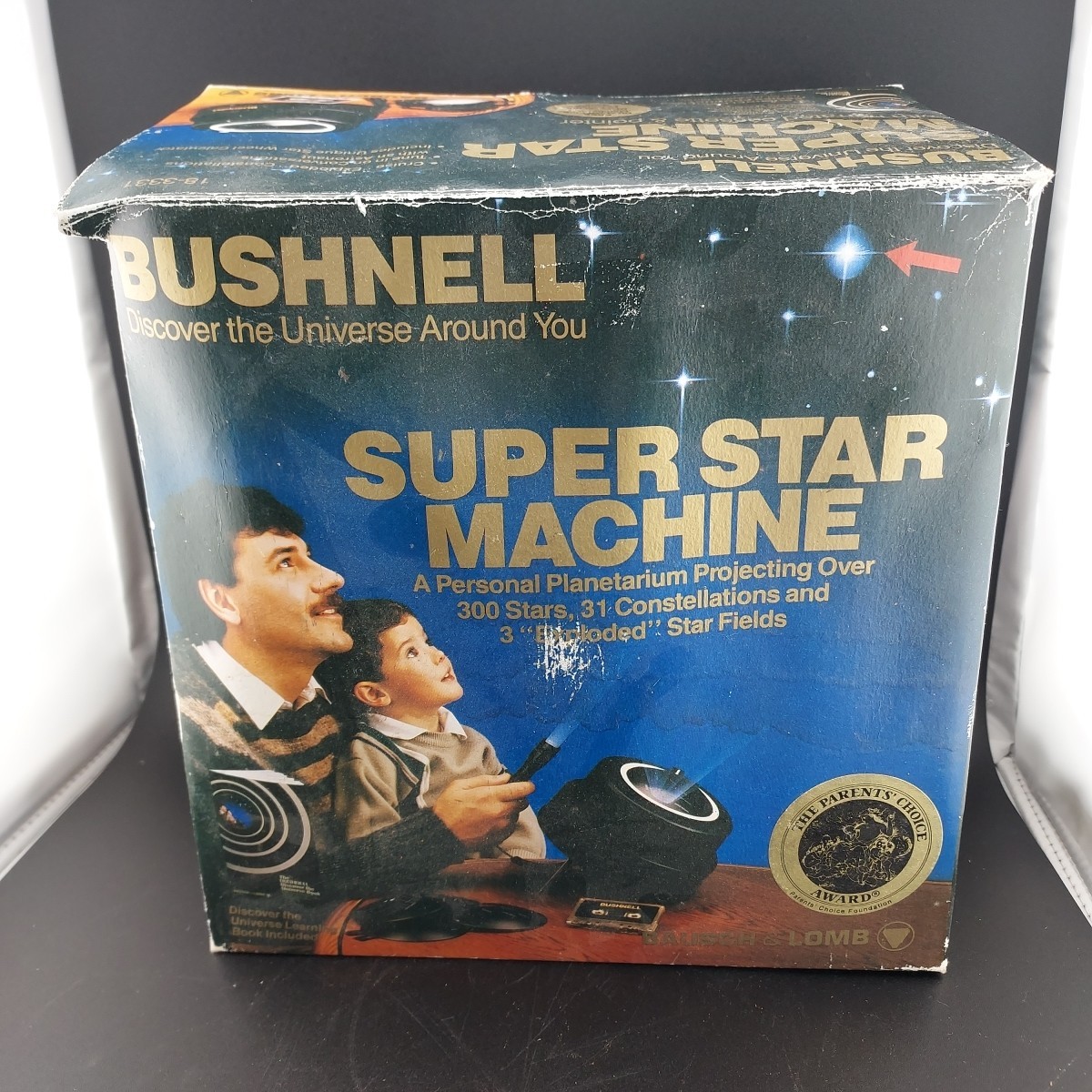 Bausch And Lomb Bushnell Super Star Machine Planetarium Projector Vintage STEM