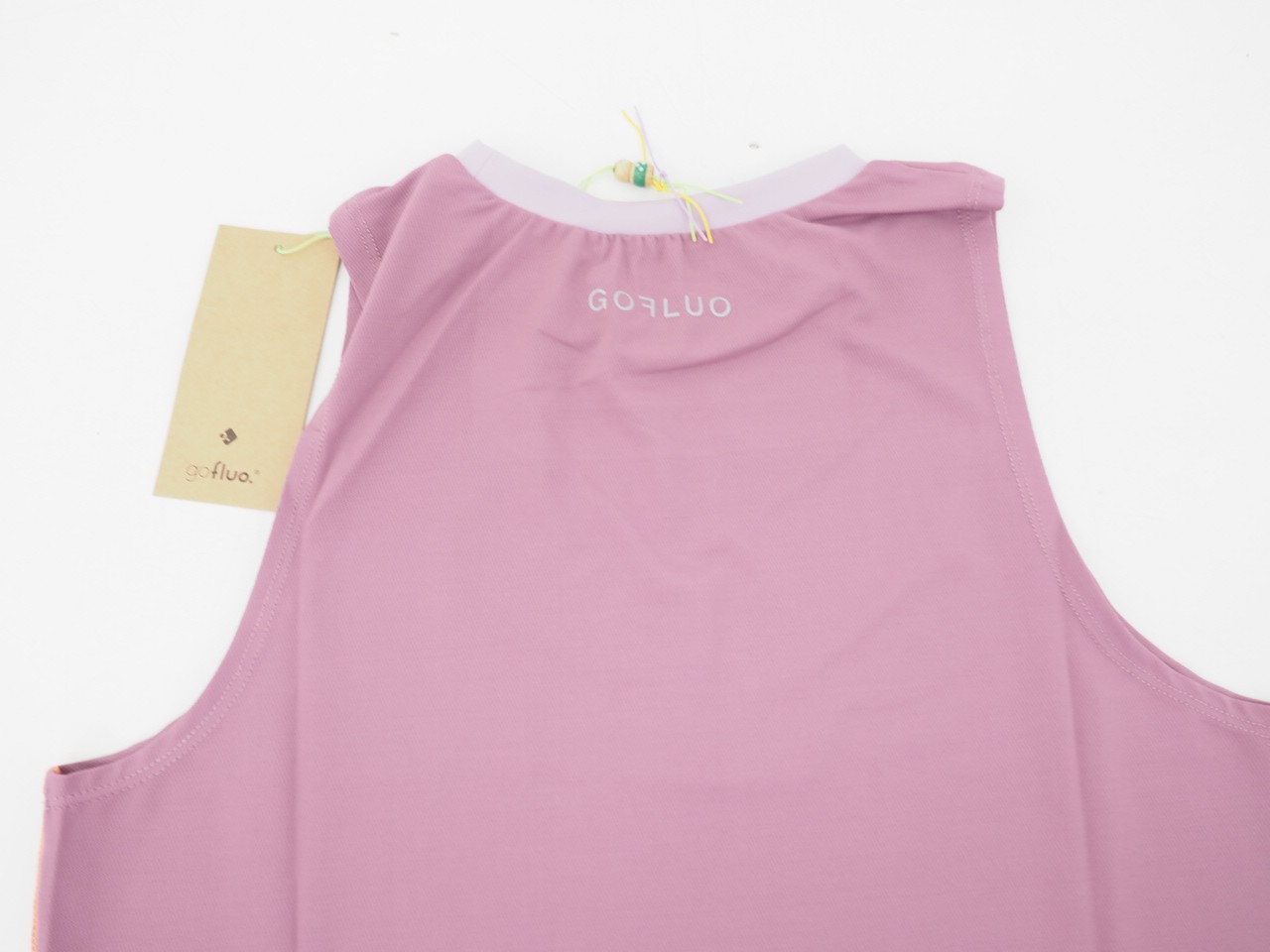 New! GOFLUO Rumi Women's Active Tank Purple W/Reflective Size Medium