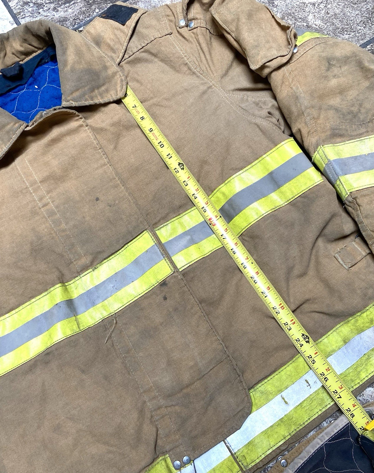 Vintage 80s 90s Janesville Turnout Gear Firefighter Uniform Coat Pants Sz 48/29R