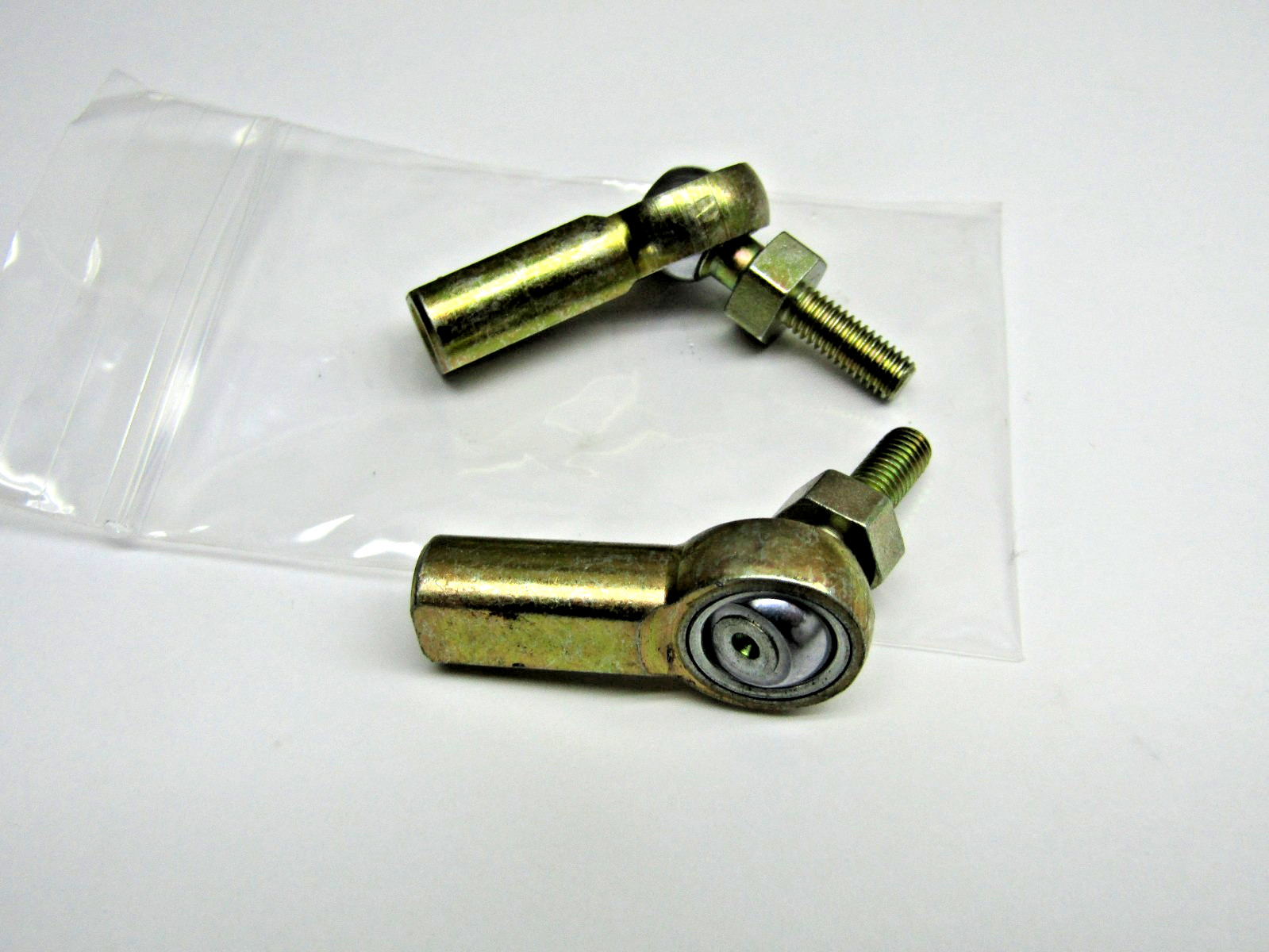 (Lot of 2) 10-32 Rod End Bearing Ball Joint with Stud Female, RH Linkage