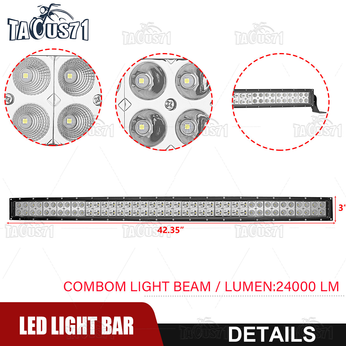 Fit 2009-2018 Dodge RAM 1500 Hidden Bumper 42'' Curved LED Light Bar Bracket Kit