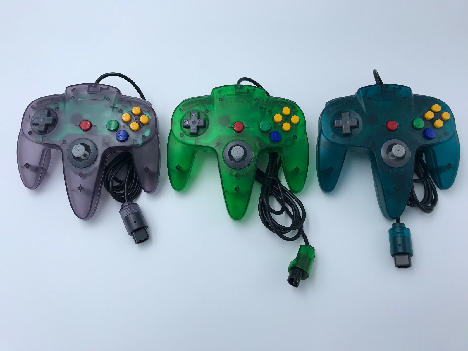 Choose CUSTOM COLOR Nintendo 64 Console + Up to 4 Controllers + Cords! N64! WOW