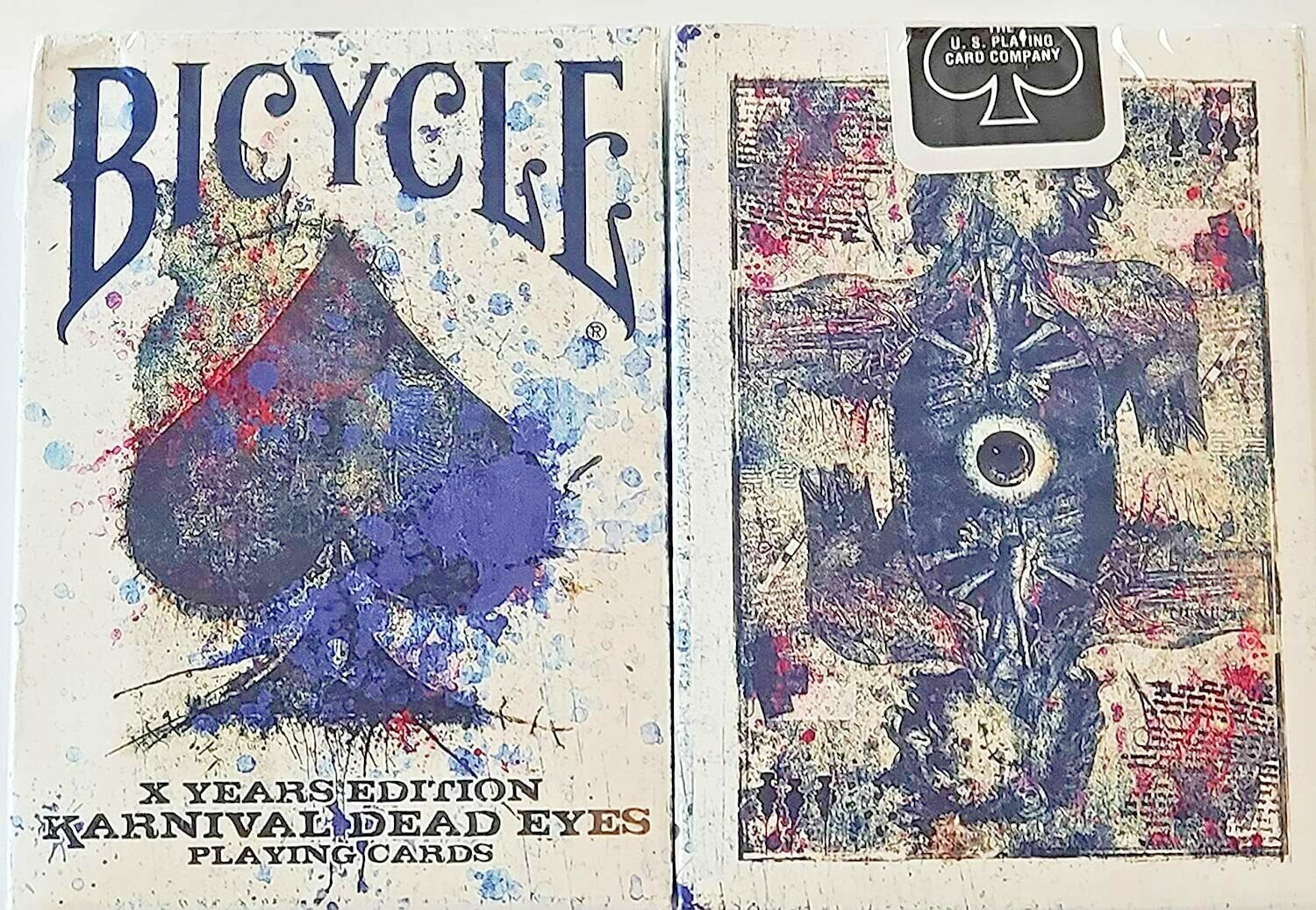 X Karnival Dead Eyes 10 Years Anniversary Deck Edition by Bicycle Playing Cards