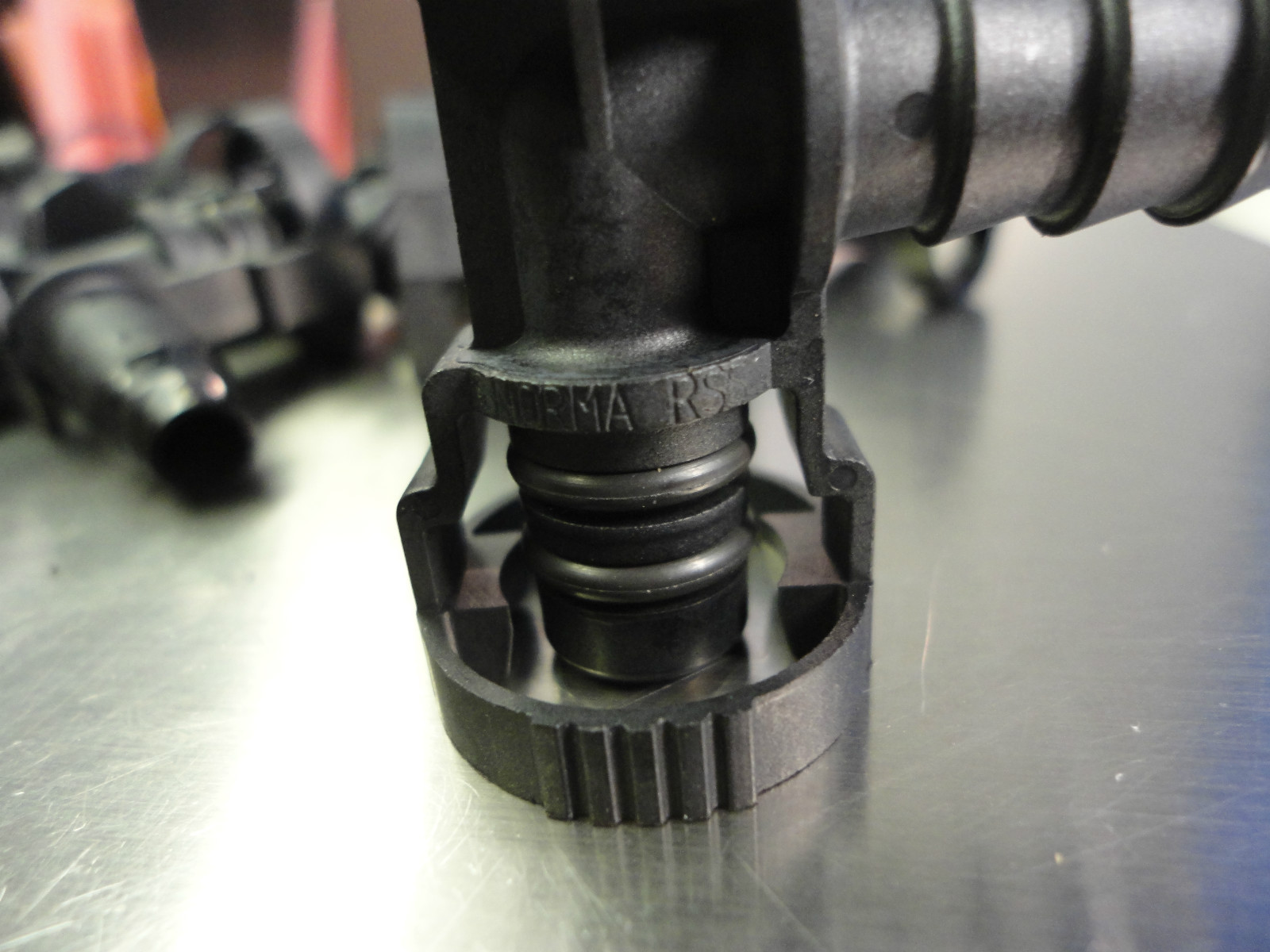 Free Ship, 4 Count, Norma RSS PA6-GF30 Connector, See pics for dimensions