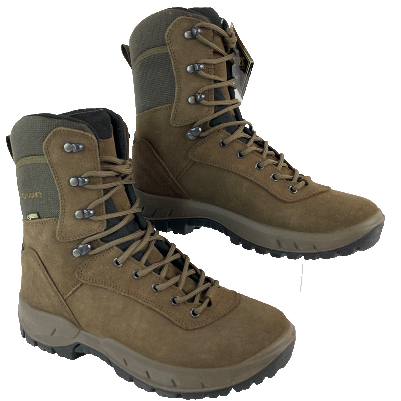 Lowa Boots Mens Sz 8.5 Brown Uplander GTX Hunting 310245 Gortex Insulated 8in