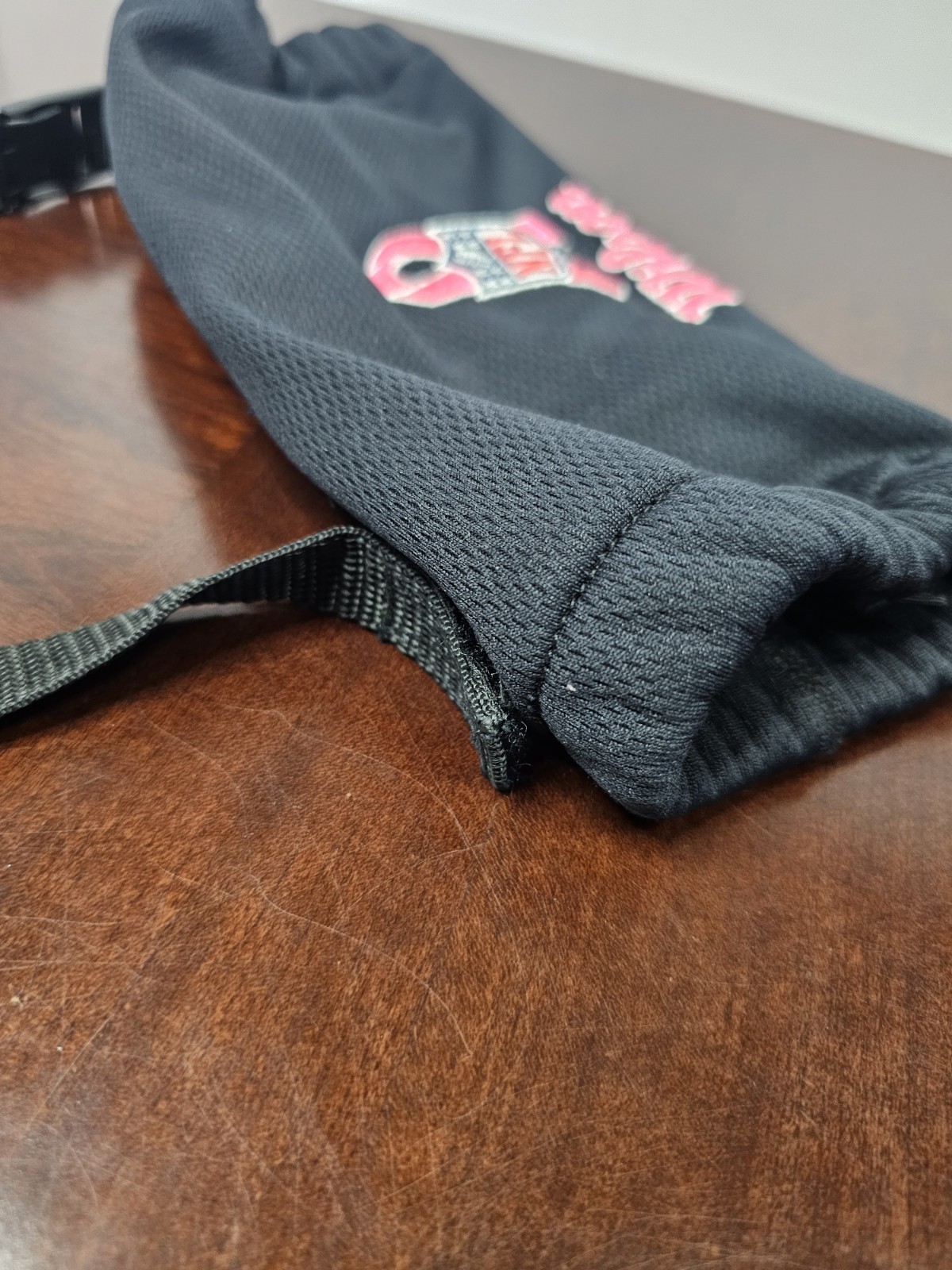 Wilson Youth Football Hand Warmer Pink Text Pink Ribbon BCA Edition