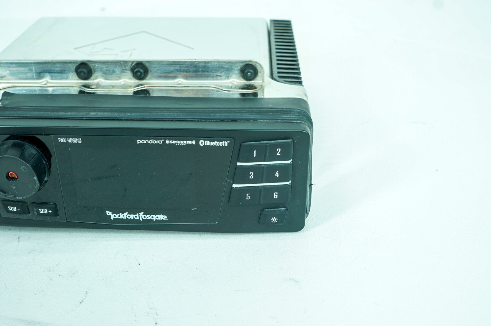 12 Harley Road Glide Touring Rockford Fosgate Media Receiver DAMAGED HD9813 1325