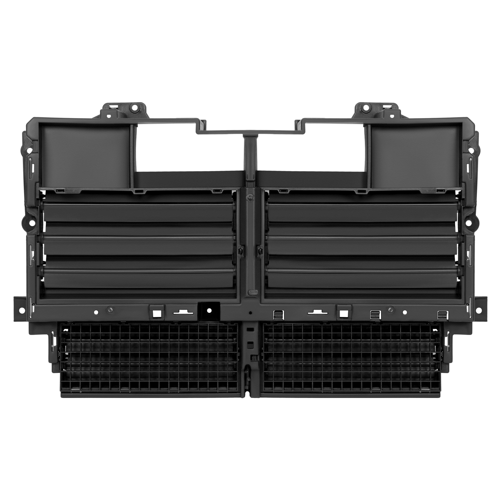 Front Bumper Grille Shutter W/O Motor Fits 15-22 Chevrolet Colorado GMC Canyon