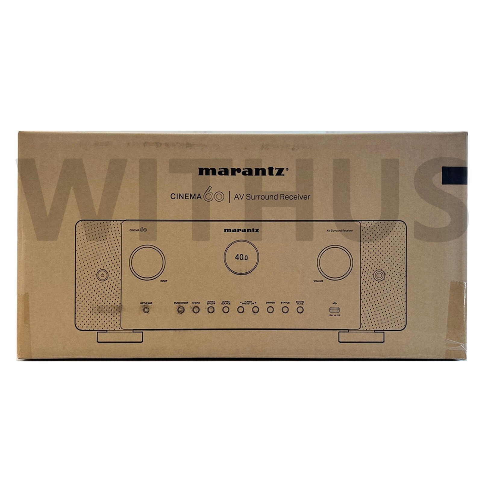 Marantz Cinema 60 7.2CH AV Receiver with 8K Ultra HD HEOS Built-in / Black 220V
