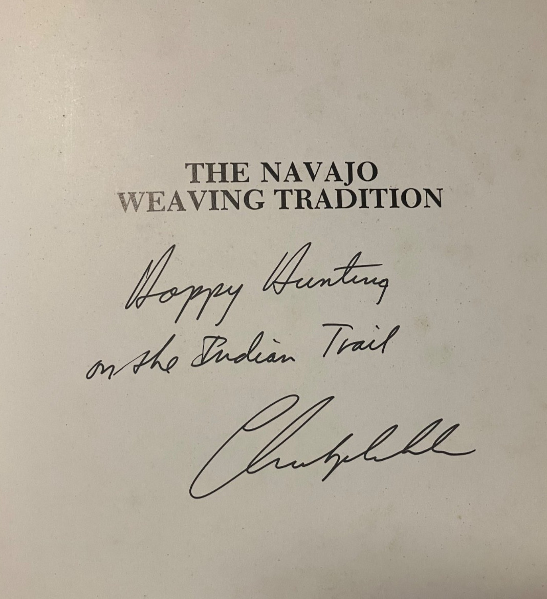 Neat book! The Navajo Weaving Tradition-1650 to present by Kaufman & Selser