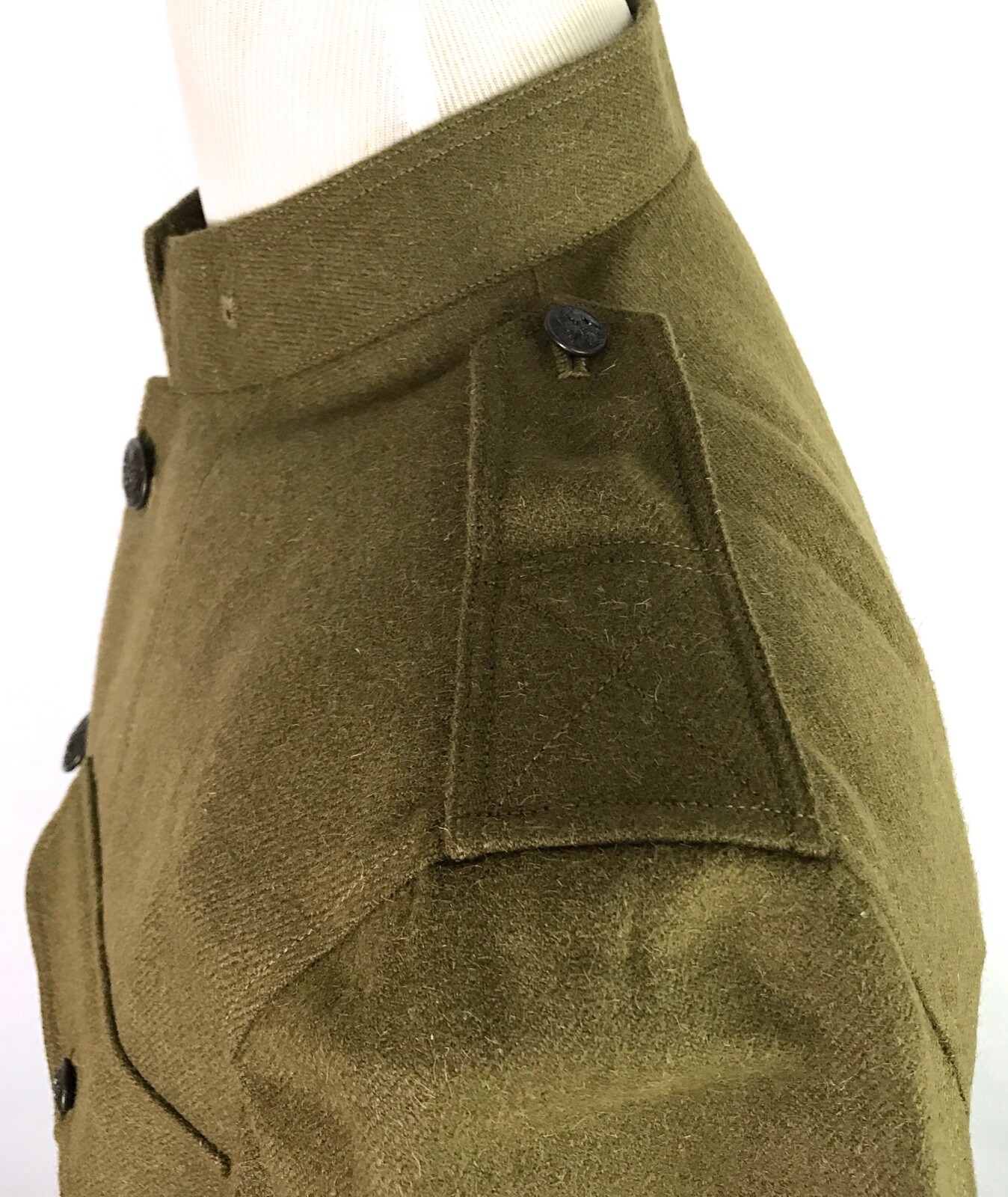 WWI US ARMY M1917 WOOL COMBAT FIELD TUNIC- SIZE XLARGE 48R