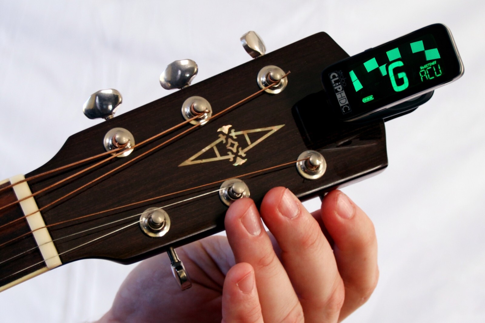 Peterson StroboClip HDC High-definition Rechargeable Clip-on Strobe Tuner