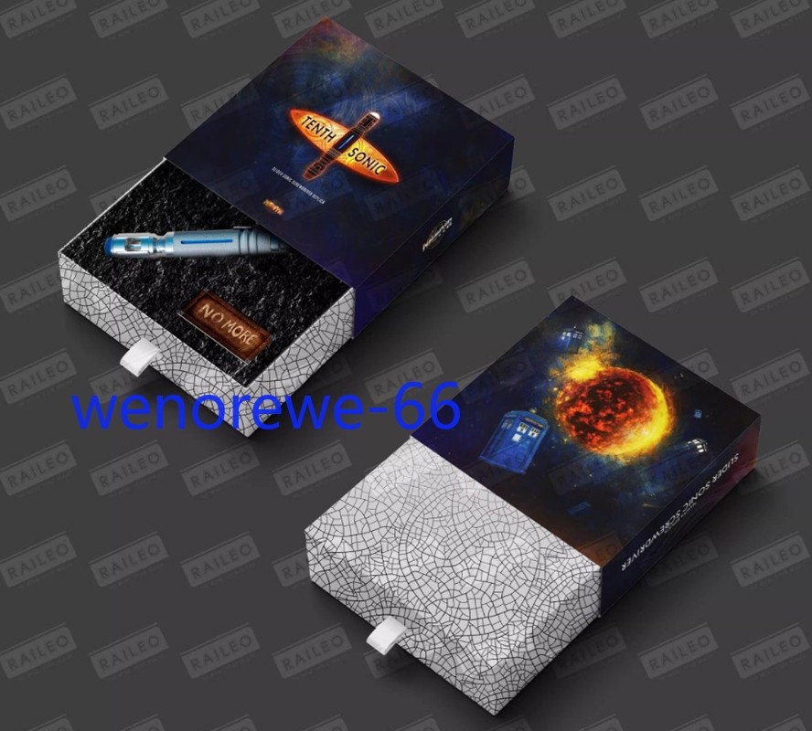 Doctor Who 10th NAWYA Replica Metal LED Sonic Screwdriver Scalable Prop Collect