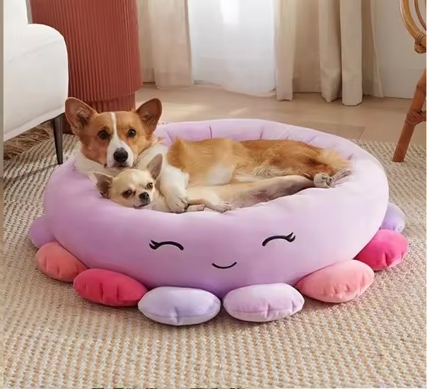 Squishmallow like pet bed