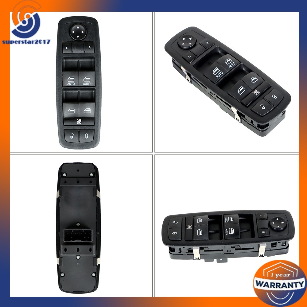Left Window Control Switch Driver Side Power For Dodge 4-Door 2011-2016 2017