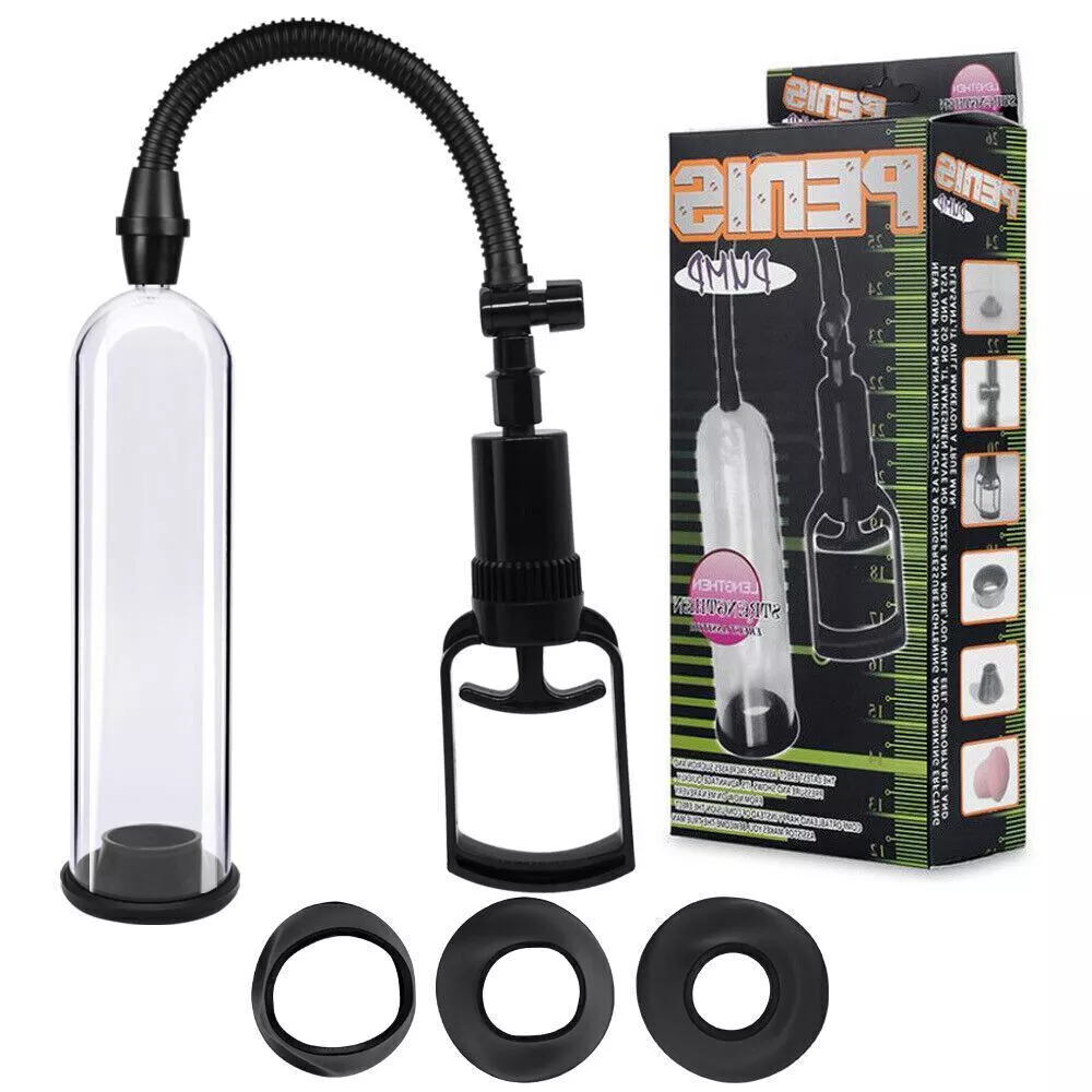 Penis Pump Vacuum Big Dick Stretcher Enlarger Enhancement Sex Toys for Men Adult