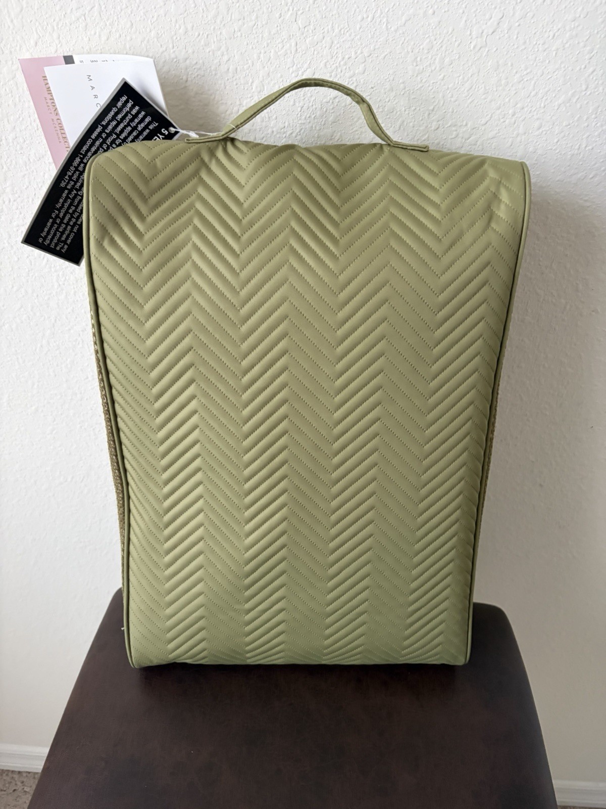 Marcy McKenna Hamptons 5-Piece Set Traveling Packing Cube Sage Green NWT