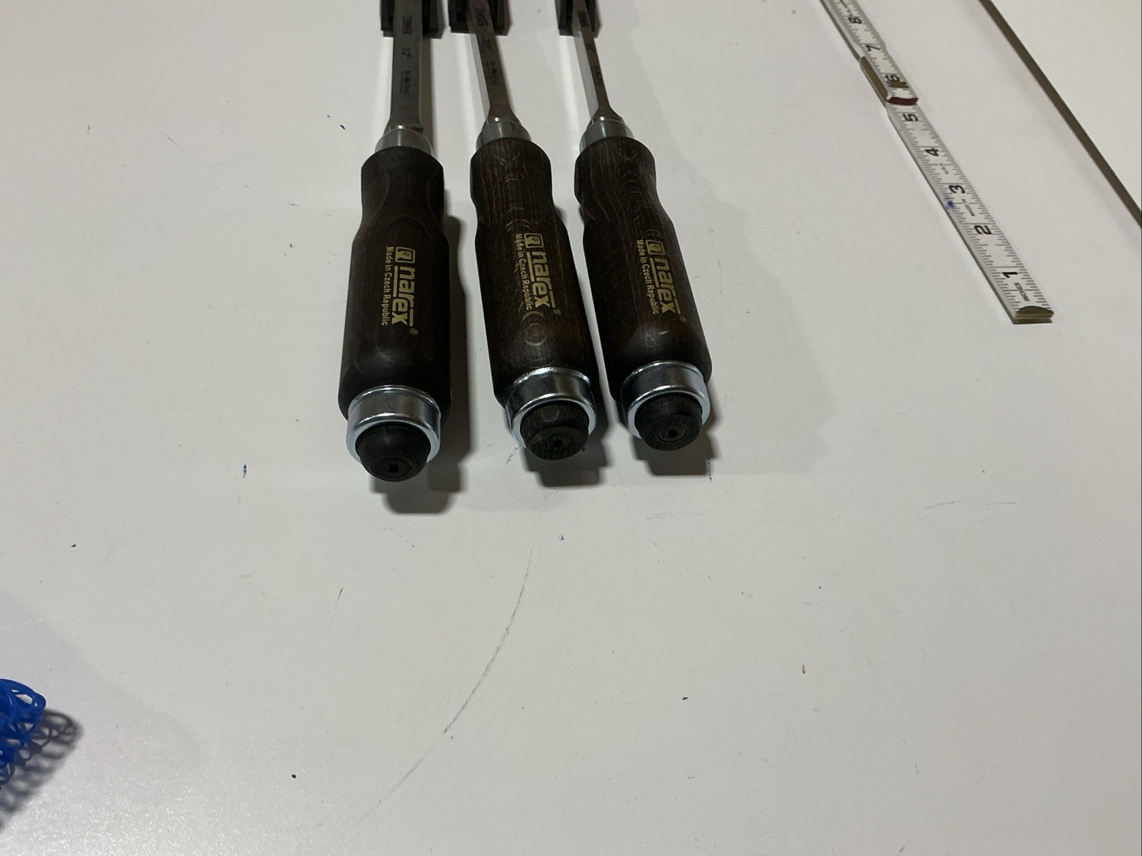 Narex Mortise Chisel Set 1/2”, 3/8”, 1/4”