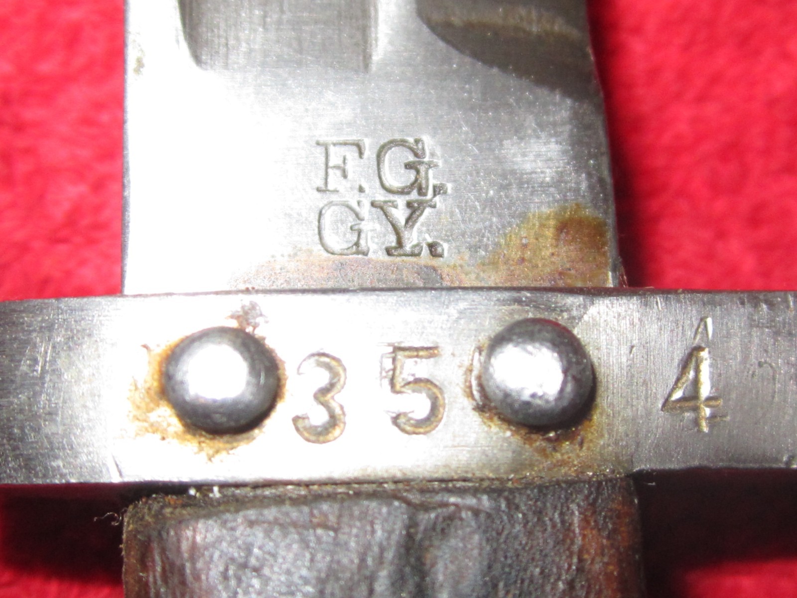 Czech VZ 24 bayonet W/Scabbard (Rare)