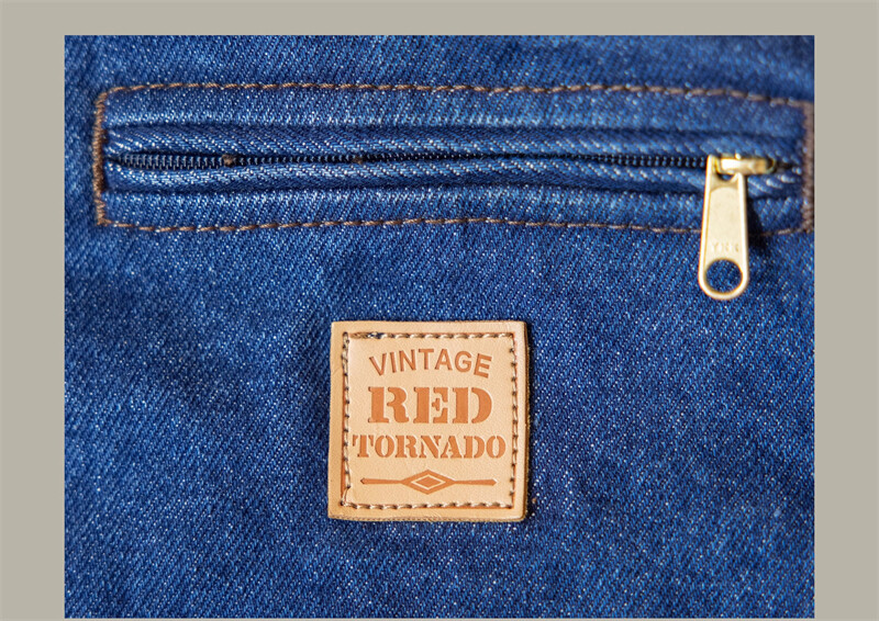 Red Tornado Vintage 15oz Denim Detroit Jacket Men Workwear Coat Casual Outerwear