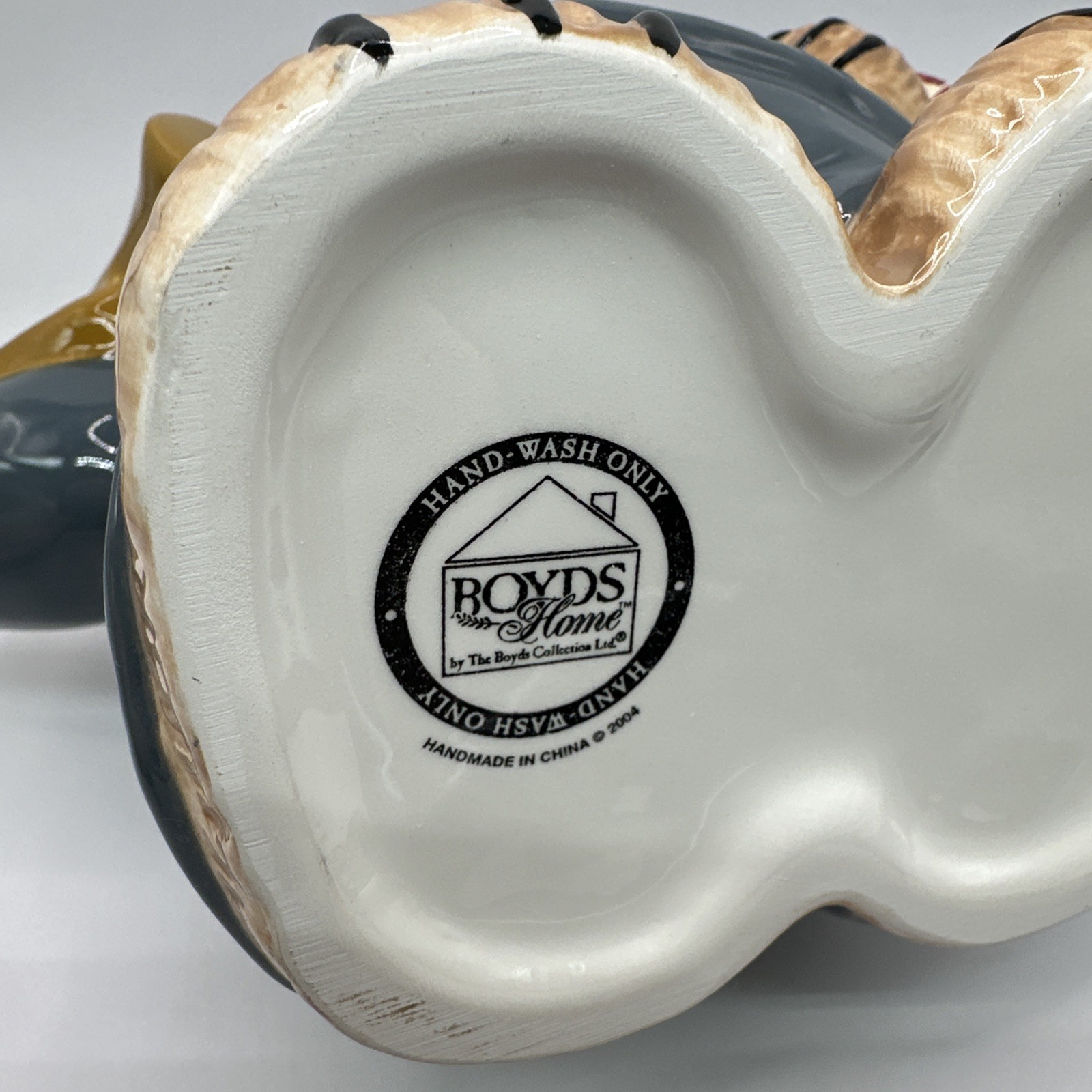 Boyds Bears Teapot Civil War Gray Confederate Soldier