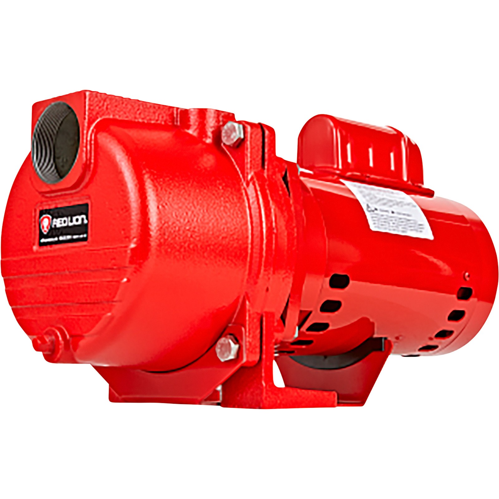 Red Lion Cast Iron Sprinkler Pump, 4560 GPH, 2 HP,  2in. and 1 1/2in. Ports,