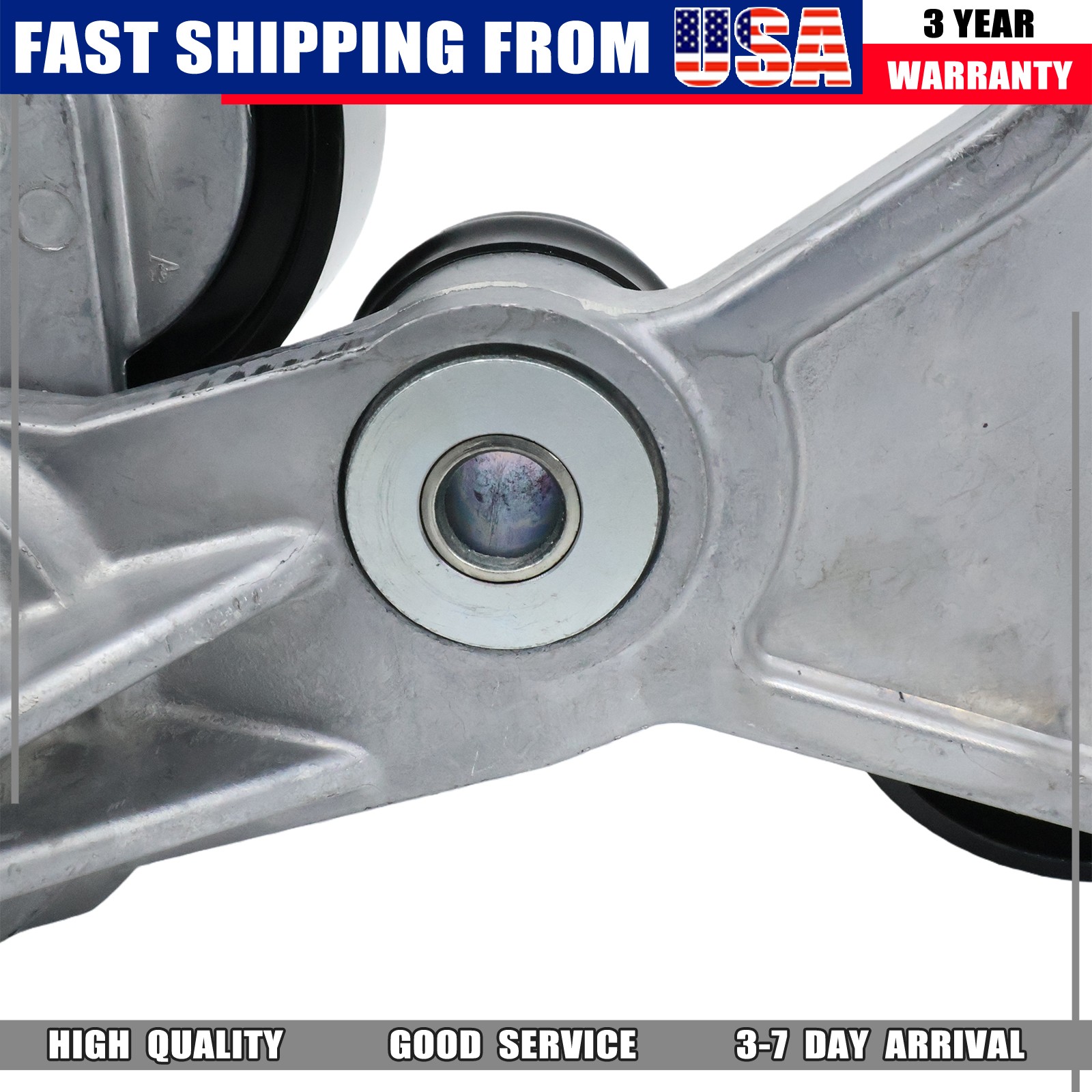 For 2012-2016 Buick LaCrosse Regal 2.4L 2x Serpentine Belt & Tensioner Assembly