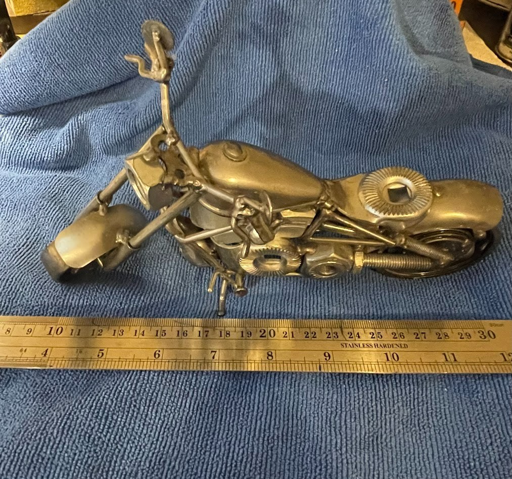 **REDUCED** 2011 Handmade Motorcycle from Scrap Metal and Fasteners