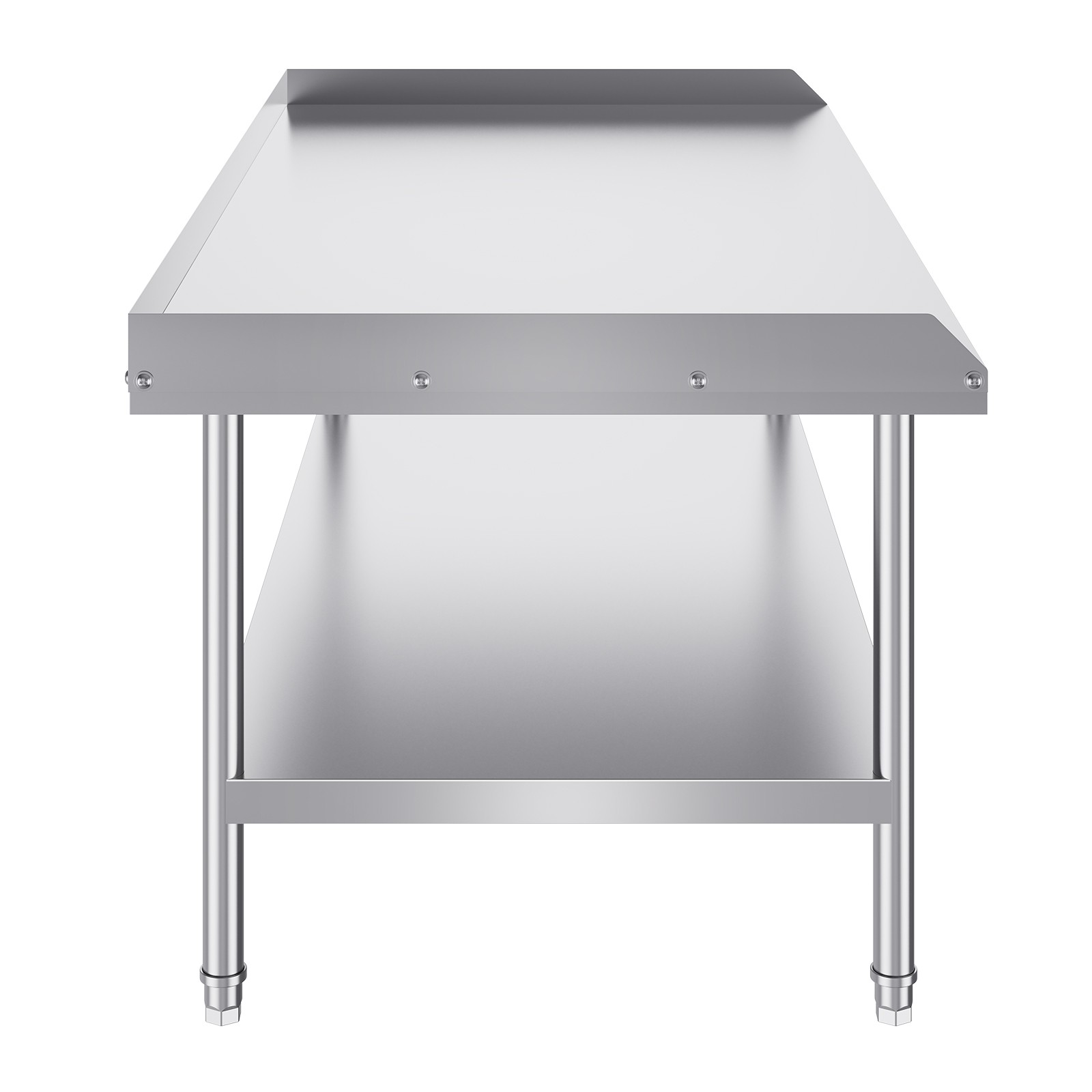 VEVOR Stainless Steel Work Table 30"x60" Commercial Food Prep Table Restaurant