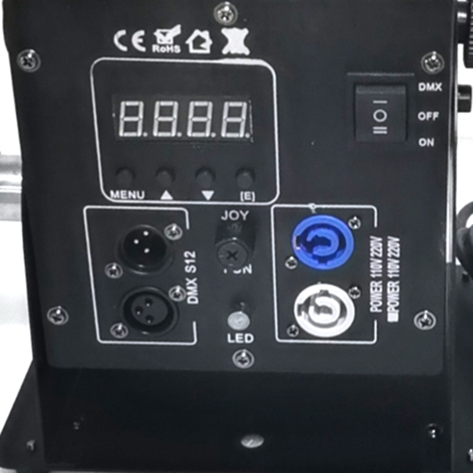 2 Pack LED CO2 Jet Smoke Machine & 6m Hose CO2 Cannon DMX Blaster DJ Disco Stage