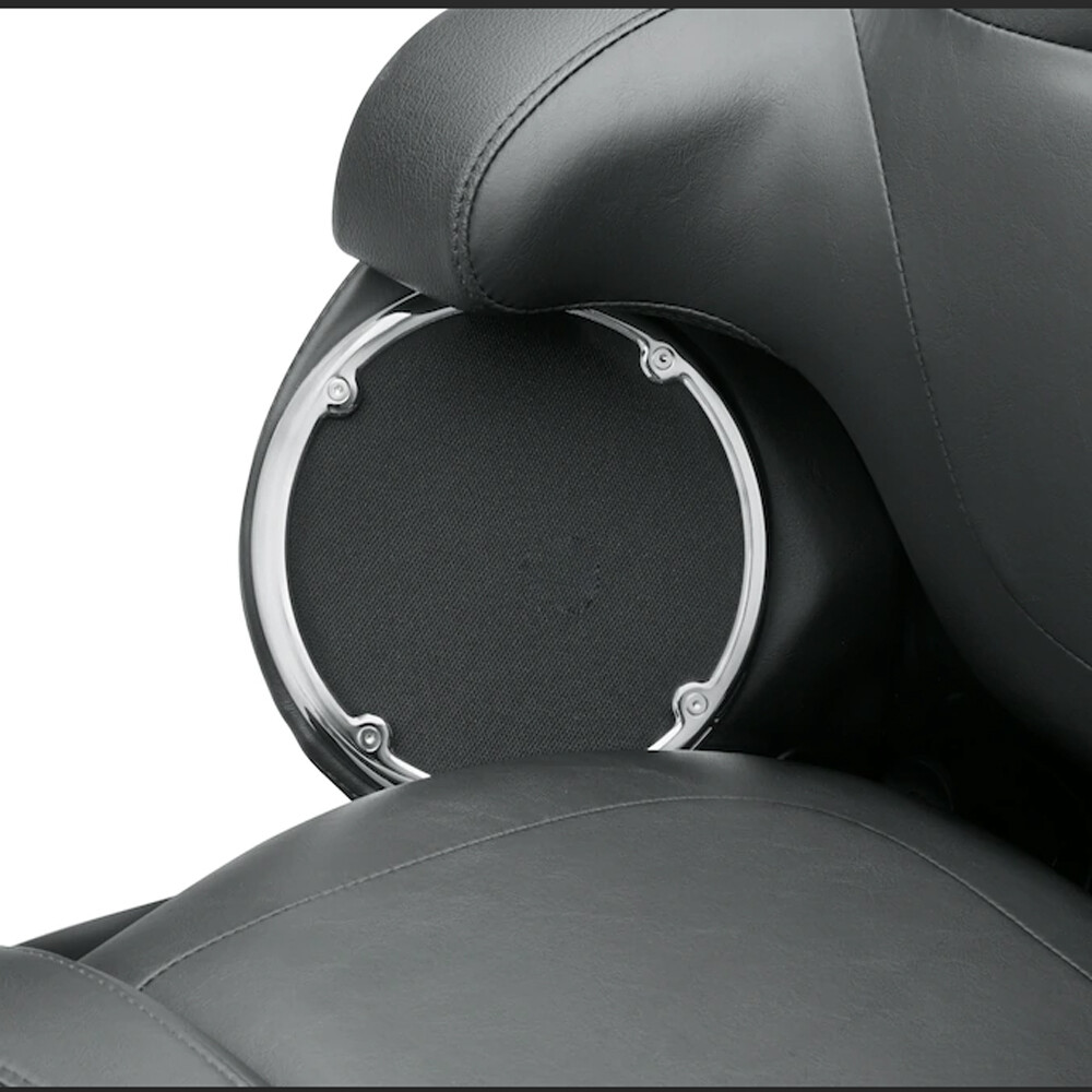 For Harley Touring King Tour Pak Pack Rear 6.5" Speaker Pods Box Trunk 2014-2024