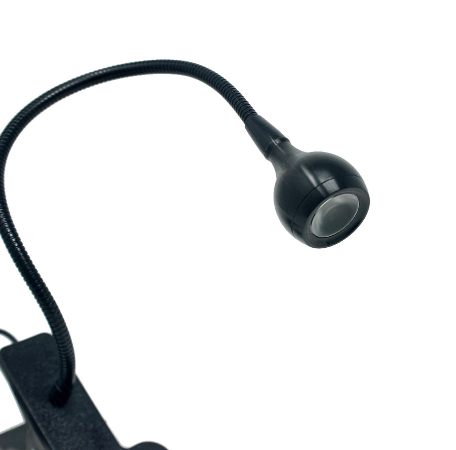 USB Reading Light Flexible LED Light Laptop Clip on Bed Desktop USA Black