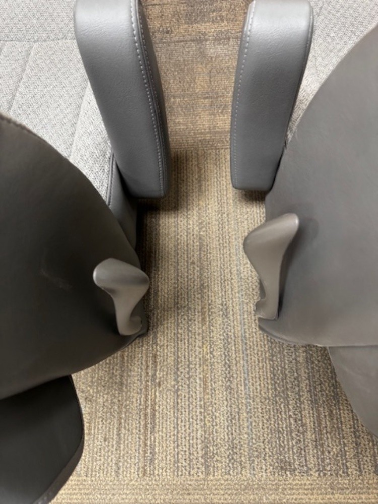 97-25 Chevy Express/GMC Savana Van Pair LH&RH Gray Cloth Power Bucket Seat