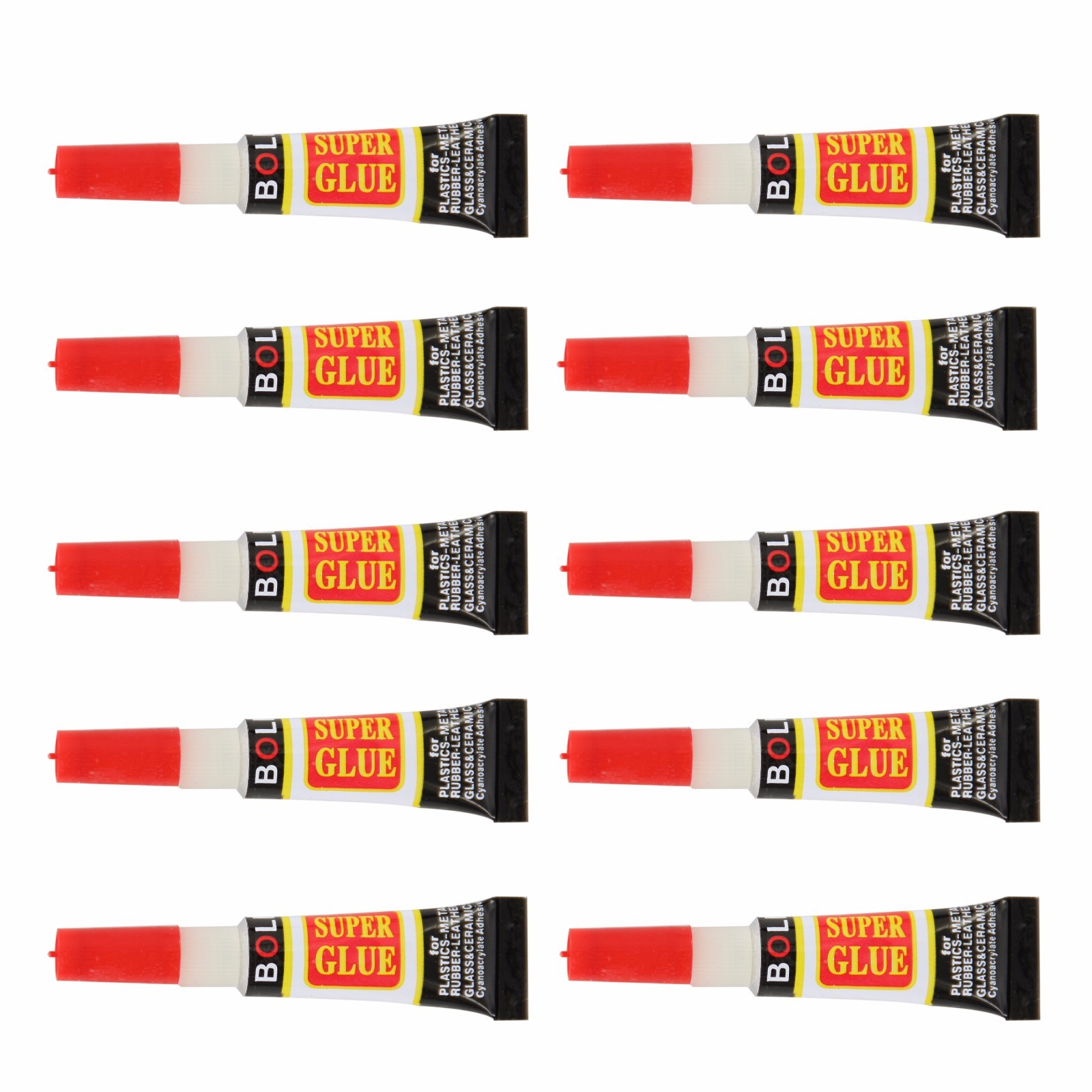 Lot of 100x Individual Tube Cyanoacrylate Adhesive General Purpose Super Glue