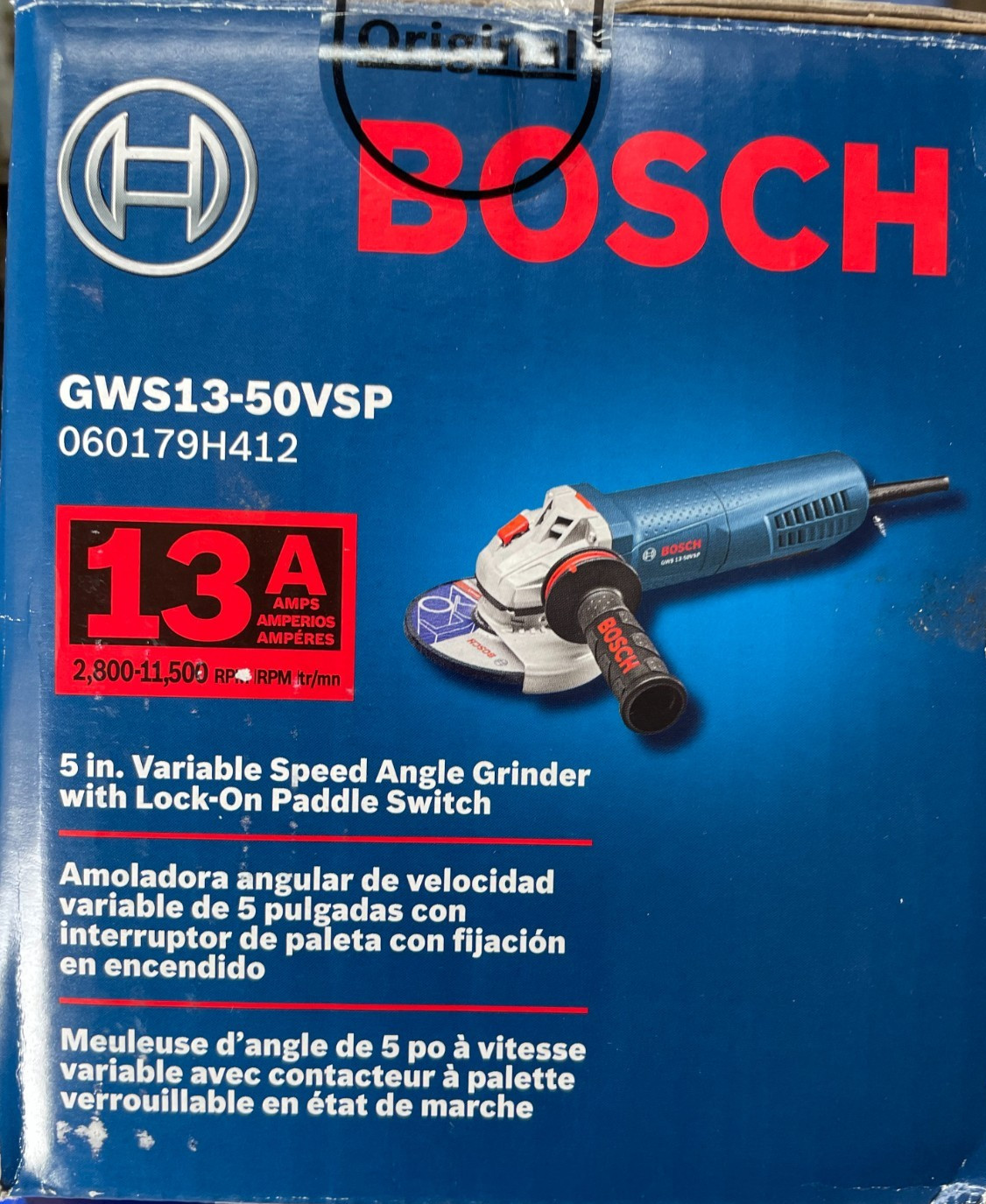 Bosch GWS13-50VSP Angle Grinder