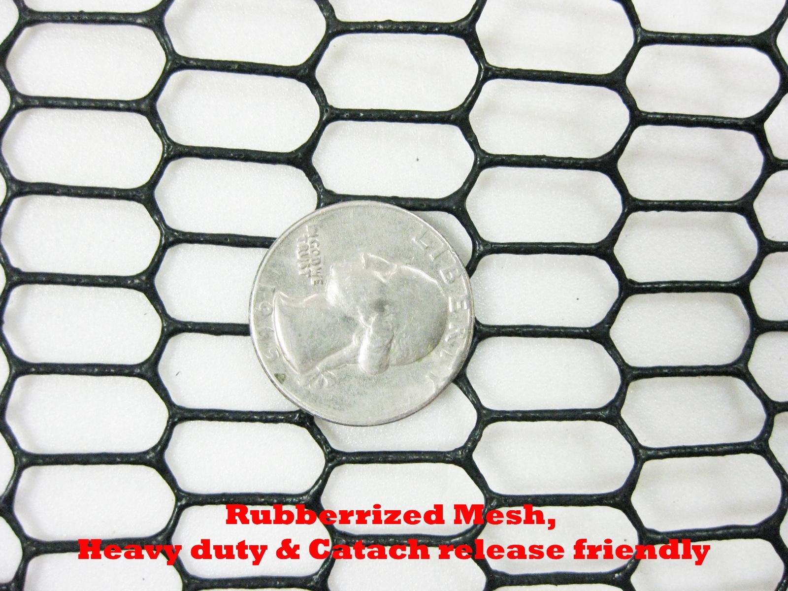 KUFA SPORTS FC7052 Retractable Aluminum Landing Net Rubberized Mesh (FC7052)