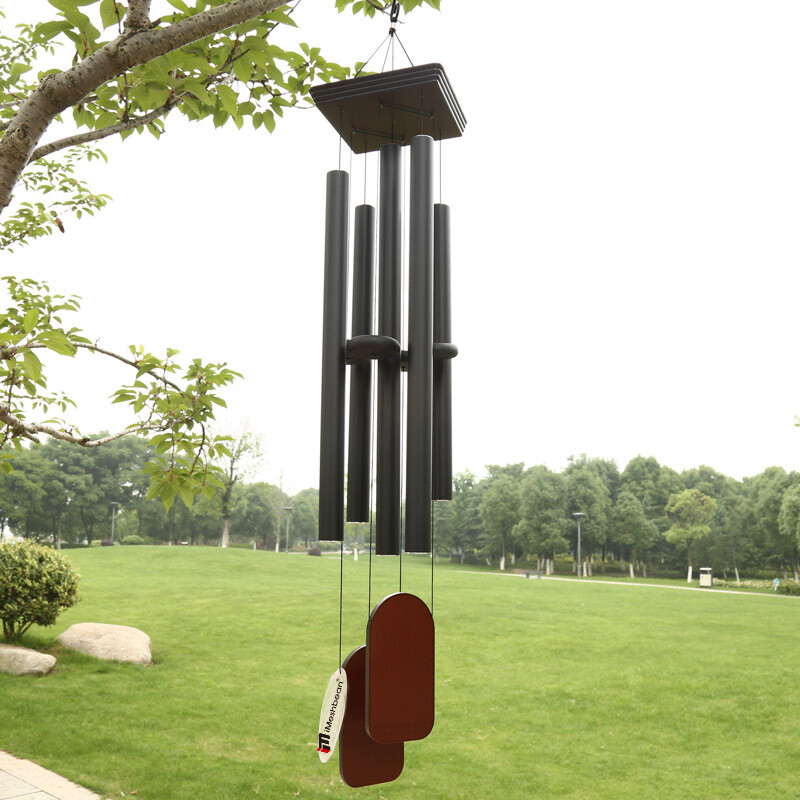 LARGE 48" Metal Tube Deep Tone Resonant Bass Sound CHURCH Bell Wind chime