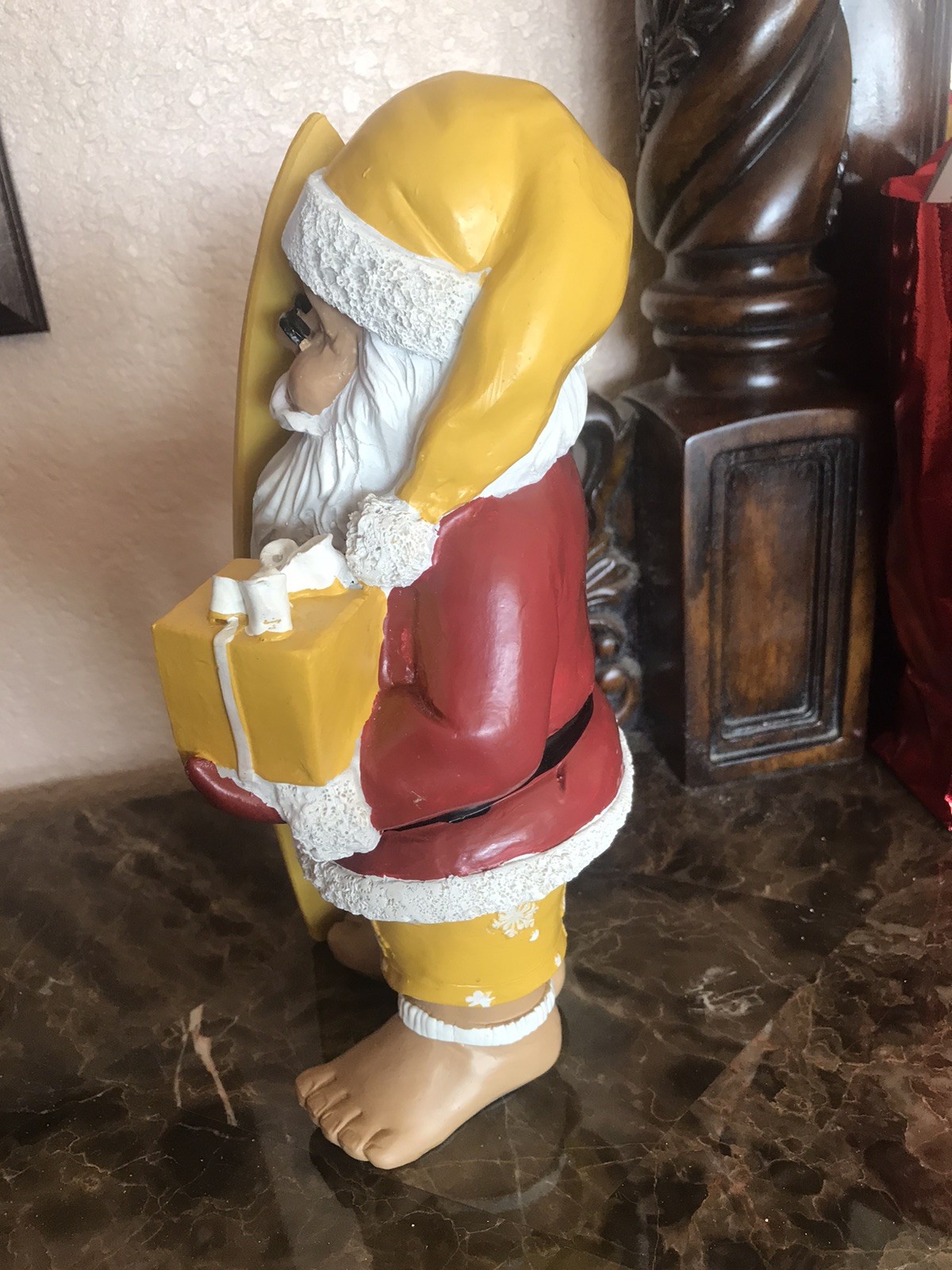 FOREVER COLLECTIBLE USC TROJANS RARE TEAM SANTA FIGURINE