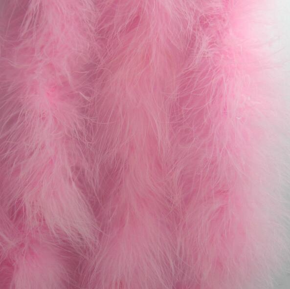 6 feet 2 Yards 25g Marabou Boa Turkey Feather Boa Wedding Party Scarf