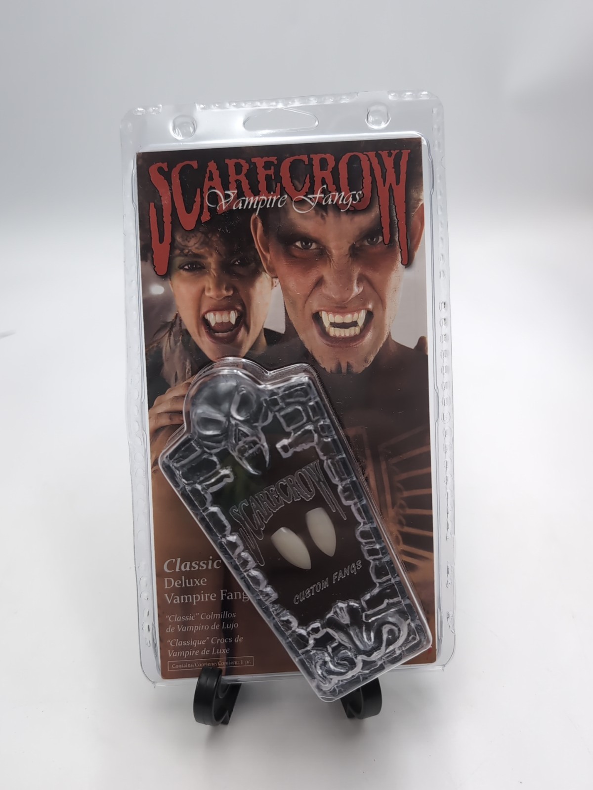 Scarecrow Classic Deluxe Custom Vampire Fangs Halloween Cosplay Costume