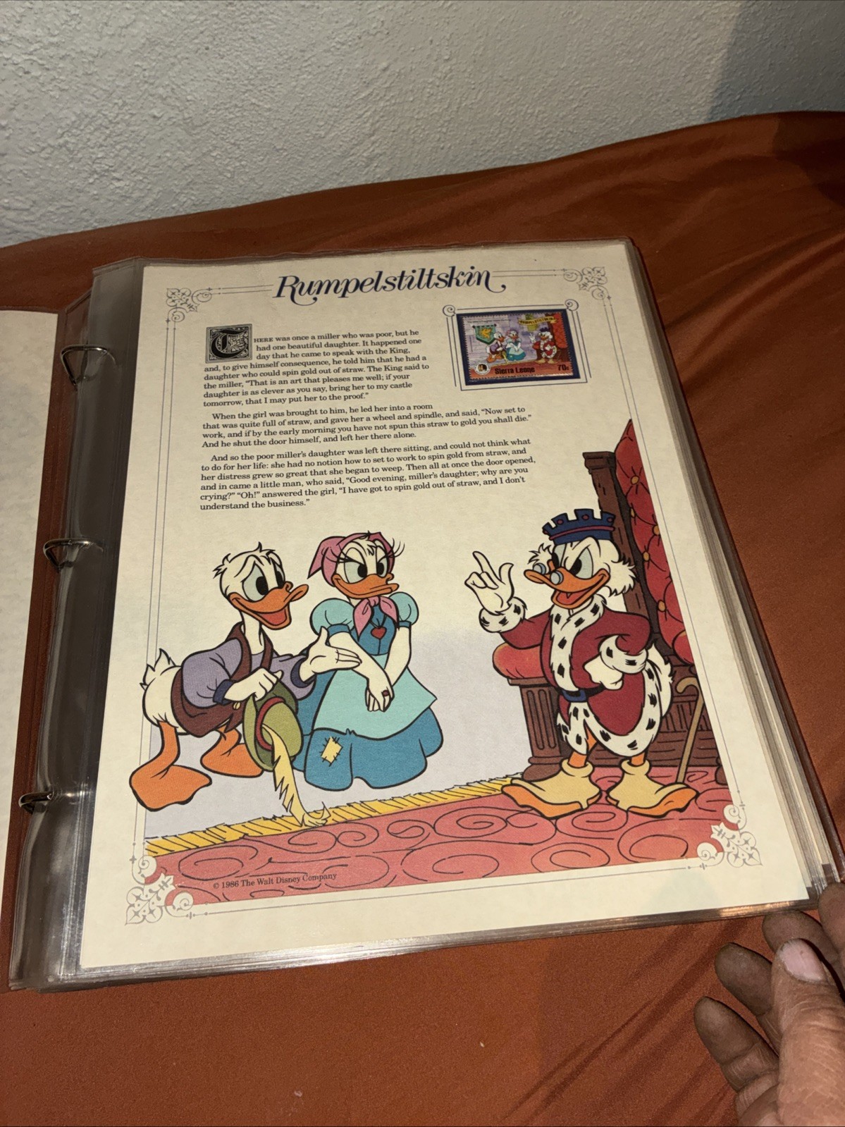 Walt Disney Grimm's Fairy Tales Panel Collection Postal Commemorative Society200