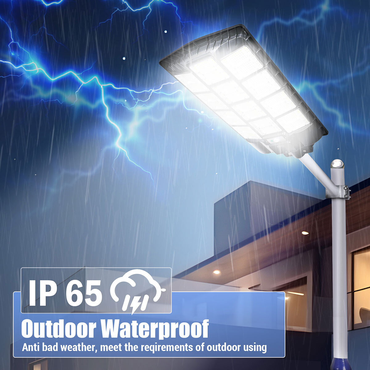 8700W Lamparas Luz Led Focos Solares Luces Exterior Para Patio Sensor De light