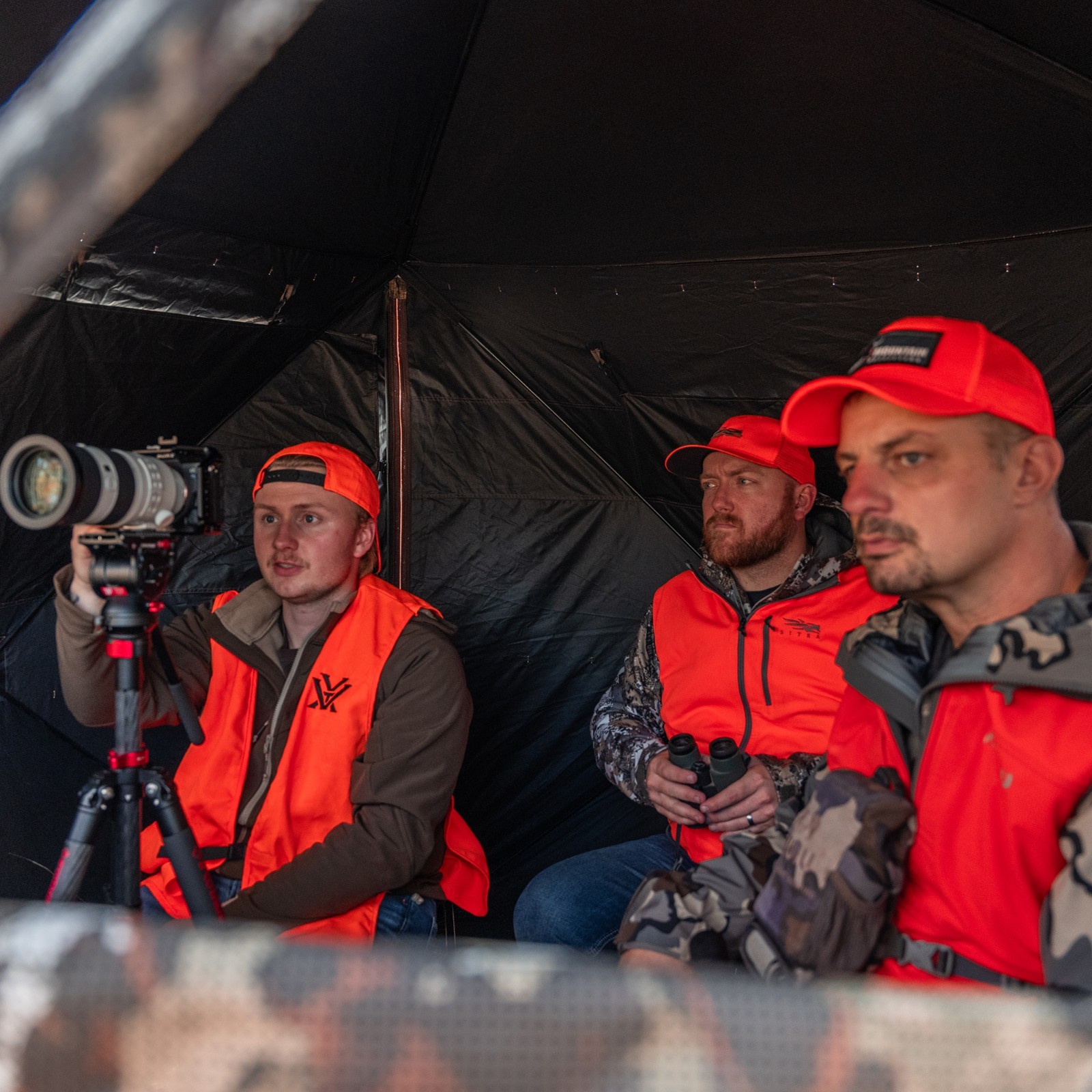 Barronett Blinds® Overwatch, Portable Hunting Blind, 88” x 88” x 75”, VR400CH